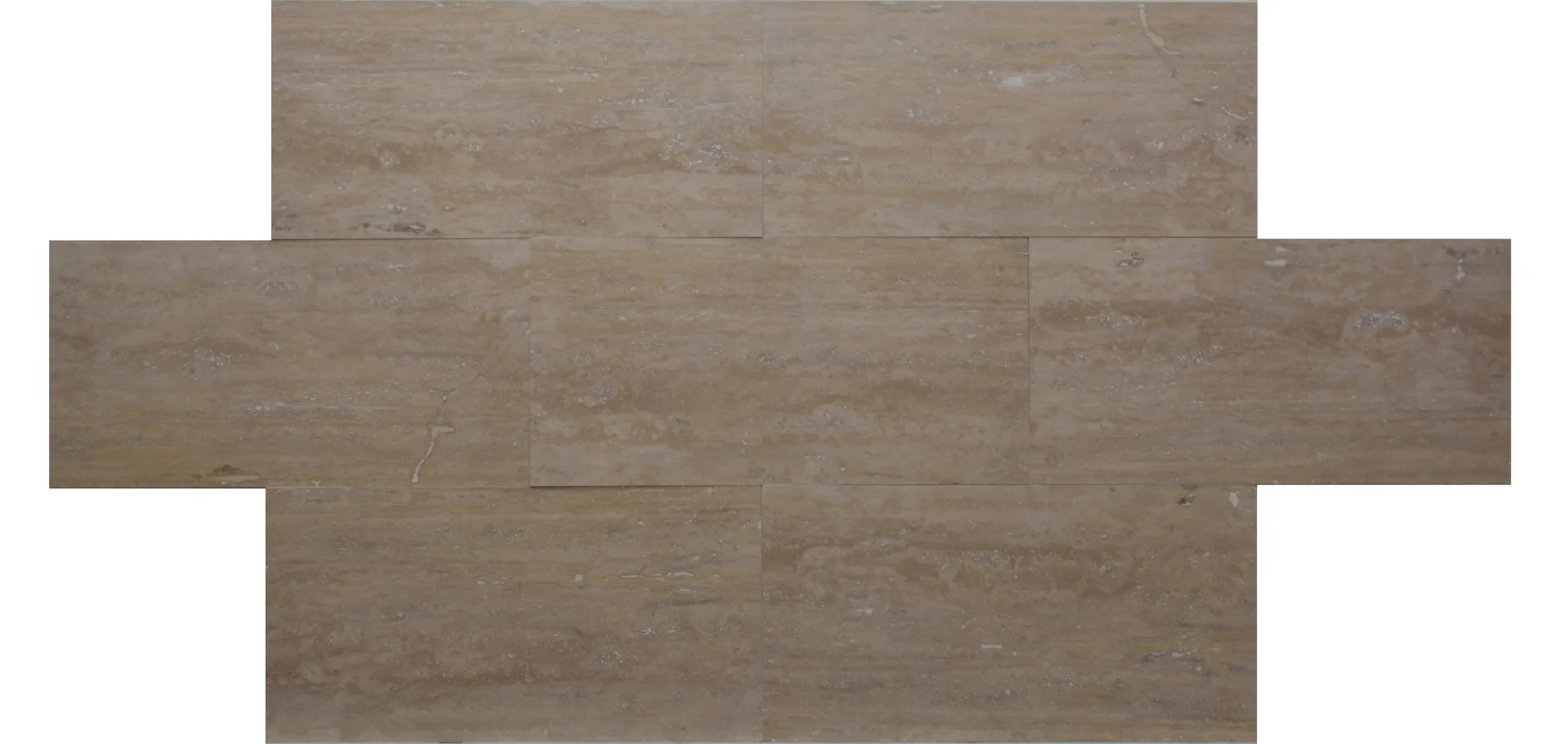 Desert Cloud Vein-Cut Honed Filled Travertine Tile