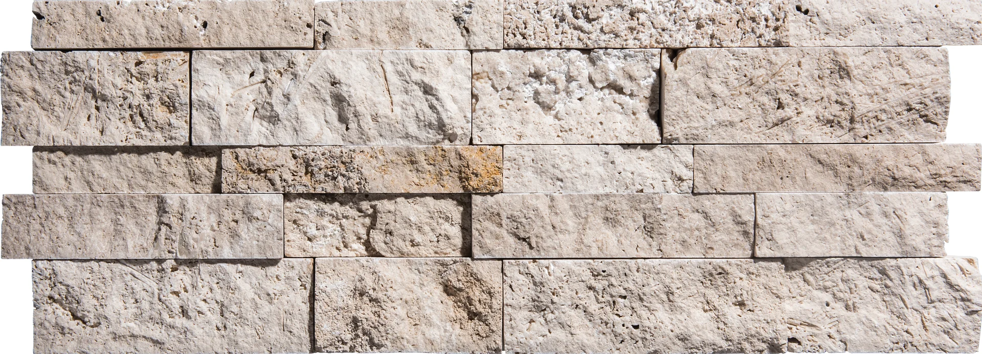 Rustic Splitface Travertine Wall Panel