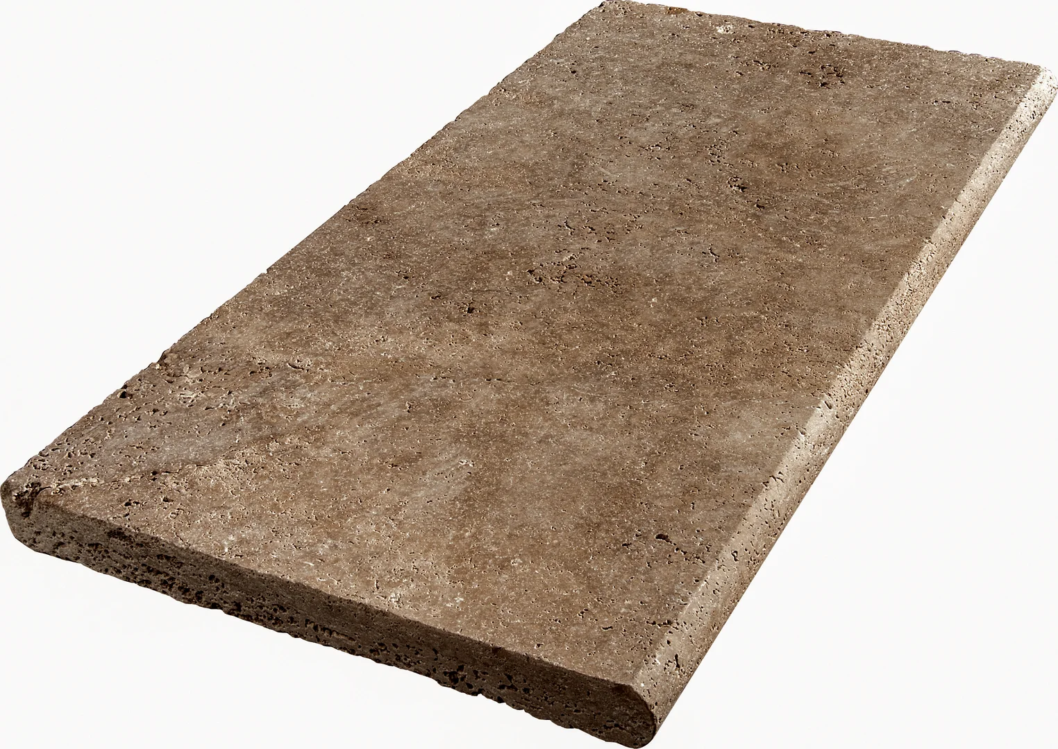 Noce Honed Unfilled Travertine Coping