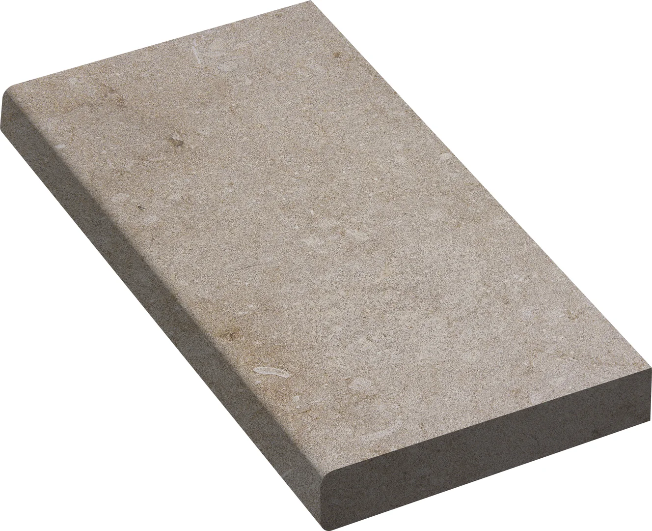 Provence Fine Picked Limestone Top & Bottom EE Coping