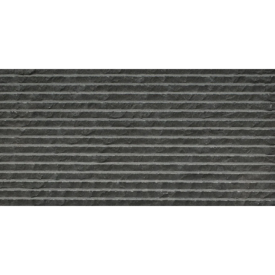 Black Basalt Pinstripe Tile